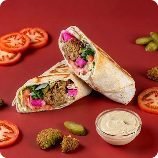 Falafel Pita Sandwich